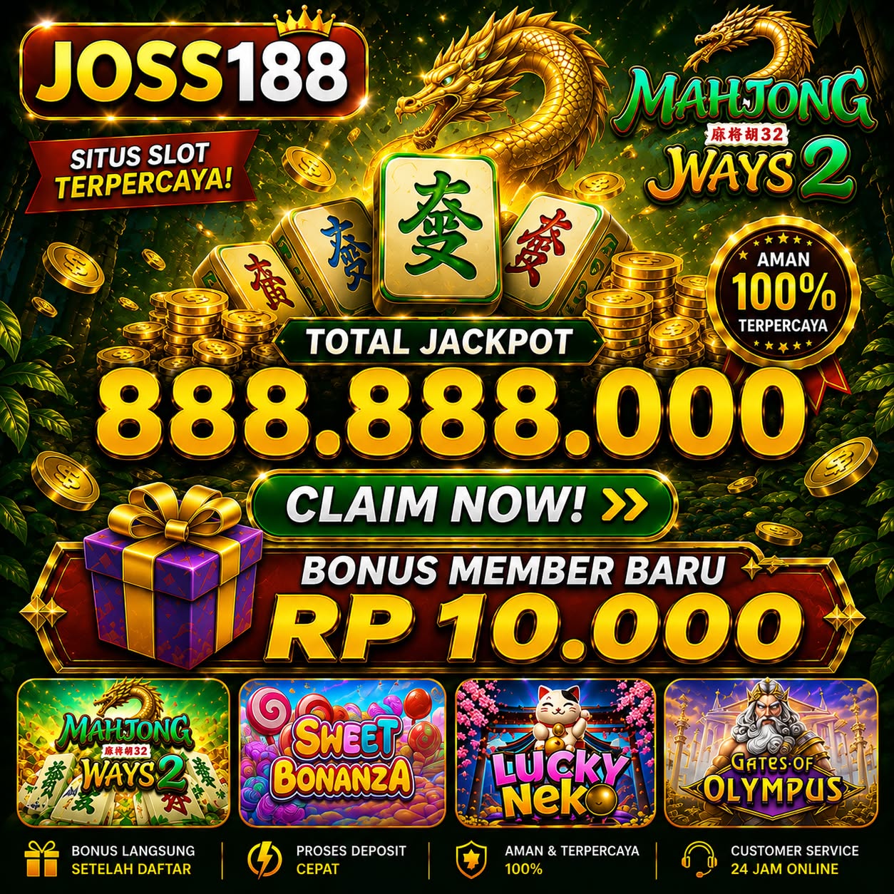 JOSS188 - Pilihan Game PG Soft untuk Penggemar Slot Online