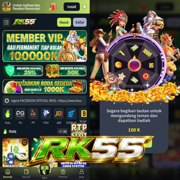 RP55 - Indonesia Jadi Pilihan untuk Menjelajahi Tema Slot Online Berbeda
